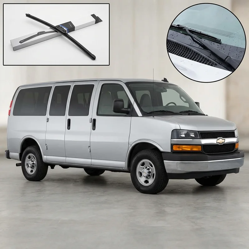 Passenger Side Wiper Blade for Chevrolet Express Pasajeros (2010 - 2021) - 1